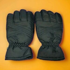 Mens‎ Thinsulate Gloves Medium Waterproof Palm Patch  Cold Winter Ski Snow